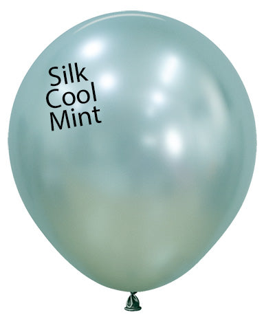 18in Silk COOL MINT- 25 ct.