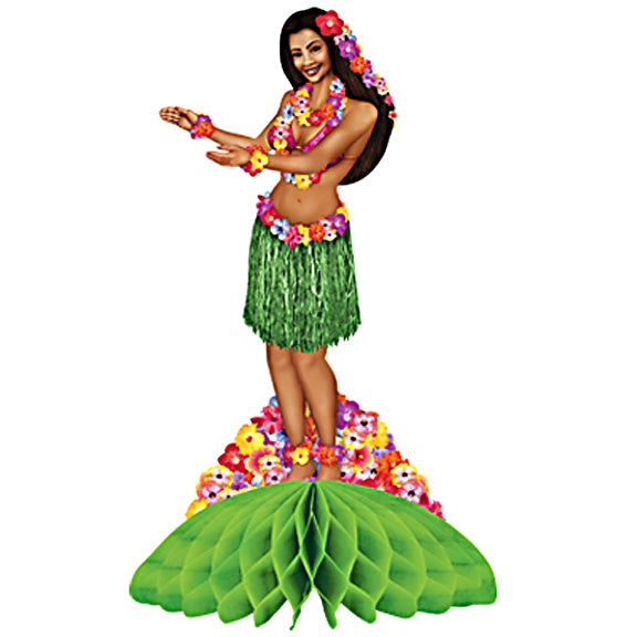 Hula Dance Girl Centerpiece