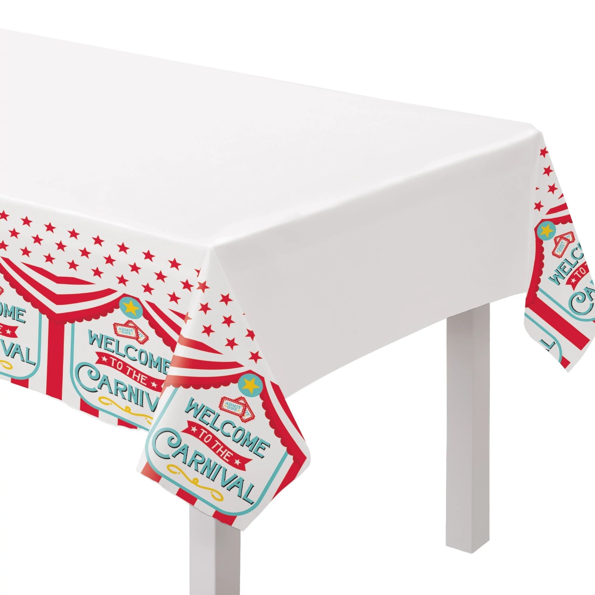 Carnival Plastic Table Cover