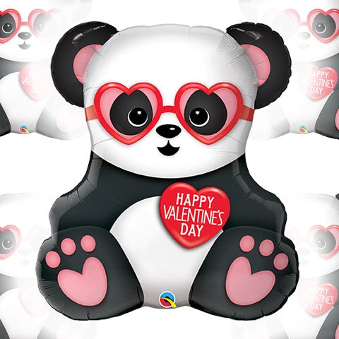 Valentine's Day Panda Balloon