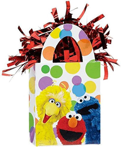 5.7oz Balloon Weight - Sesame Street Tote - Premium Party Distribution