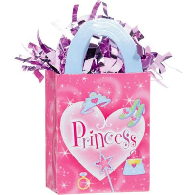 5.7oz Balloon Weight - Sparkling Princess Tote - Premium Party Distribution