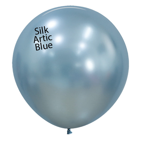 24in Silk ARTIC BLUE