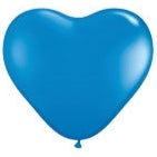 6" Heart - Dark Blue (100ct) - Premium Party Distribution