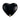 6" Heart - Onyx Black (100ct) - Qualatex - Premium Party Distribution
