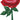 62'' Painted Rose Foil Balloon 1ct - Anagram - Premium Party Distribution