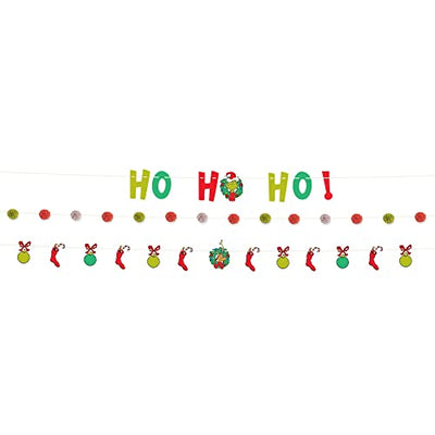 6.25" Banner Kit - Grinch (3ct) - Premium Party Distribution
