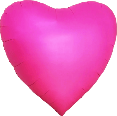 65" Heart - Hot Pink - Premium Party Distribution