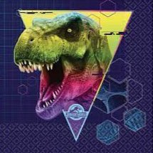 6.5" Lunch Napkin - Jurassic World (16ct) - Premium Party Distribution