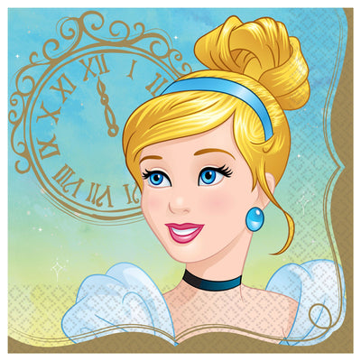 6.5" Lunch Napkins - Cinderella (16ct) - Premium Party Distribution