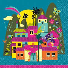 6.5" Luncheon Napkins - Encanto (16ct) - Premium Party Distribution