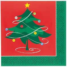 6.5" Luncheon Napkins - This the Season (16ct) - Unique - Premium Party Distribution