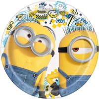 Minions 2 Round 7" Dessert Plates 8ct