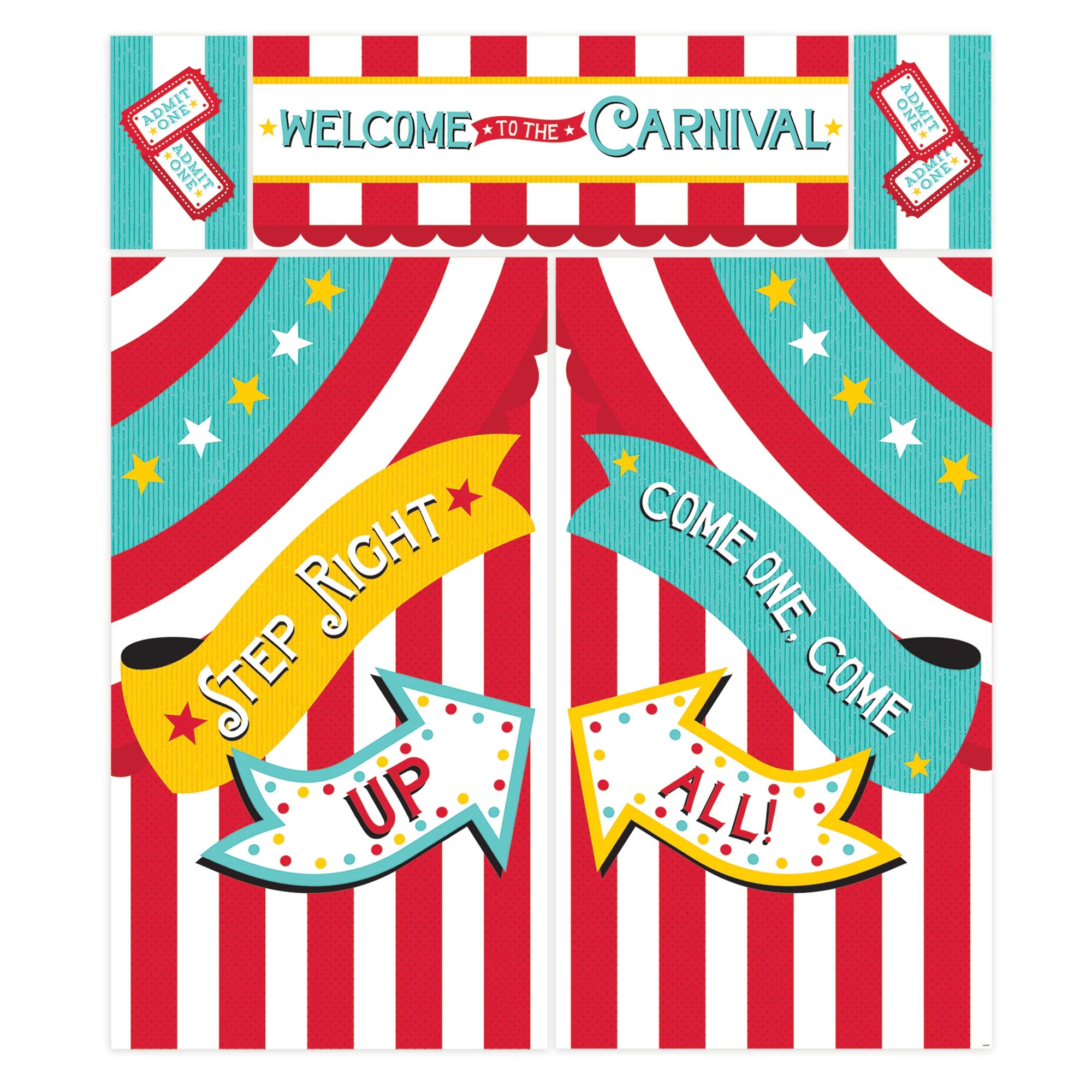 Carnival Scene Setter Decorating Kit