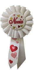 6in Novia Rosette Ribbon - Premium Party Distribution