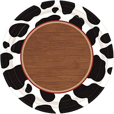 7" Dessert Plates - Yeehaw (8ct) - Premium Party Distribution