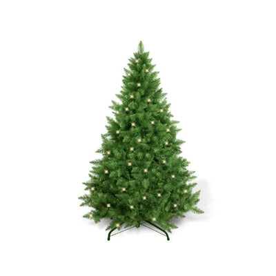 7.5 FT Green PVC Artificial Christmas Tree - Premium Party Distribution