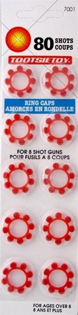 8 Shot Ring Caps (10ct) - Premium Party Distribution