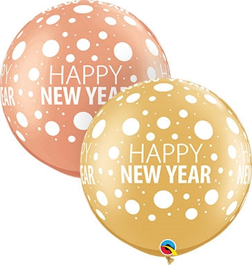 30 inch Happy New Year Balloons