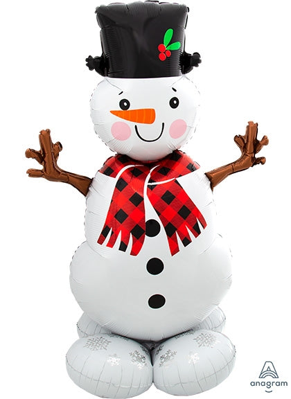 AirLoonz Snowman Foil Multi-Balloon