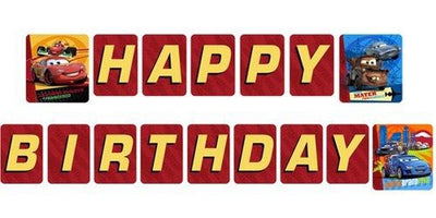 8.35' Banner - Disney Cars 2 - Premium Party Distribution