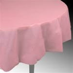 84in PINK Round Table Cover - Heavy Duty Plastic