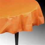 Table Cover 84in Round ORANGE