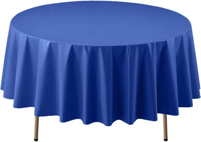 84" Round Table Cover - Royal Blue - Premium Party Distribution
