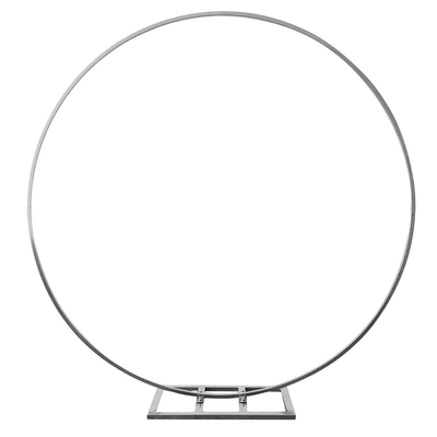 84" SIlver Circle Backdrop Stand (1 Count) - Premium Party Distribution