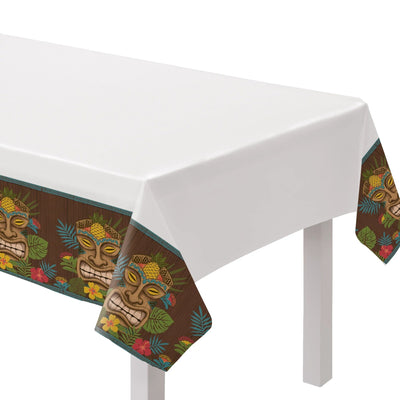 84" Table Cover - Vintage Tiki (3ct) - Premium Party Distribution