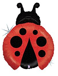 Betallic 27" Little Ladybug Foil Balloon 1ct