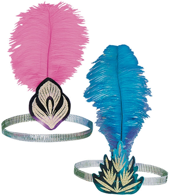 Tall Feathered Tiaras