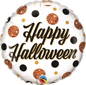 Halloween Sparkly Dots Balloon