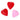 8g Balloon Weights Assorted - Red and Pink Hearts (100ct) - Premium Party Distribution
