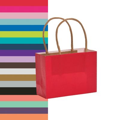 8"x5" Kraft Paper Bags - 12ct - Premium Party Distribution