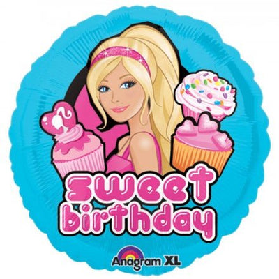 9" Barbie Sweet Birthday - Premium Party Distribution