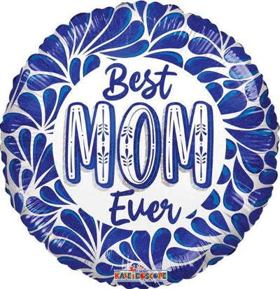 9" Best Mom Ever Ceramic ConverUSA Balloon 100ct - ConverUSA - Premium Party Distribution