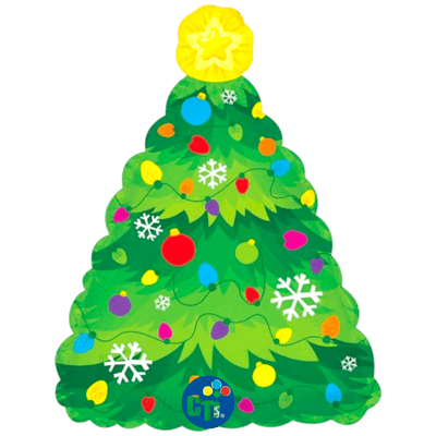9" Christmas Tree with Lights - Premium Party Distribution