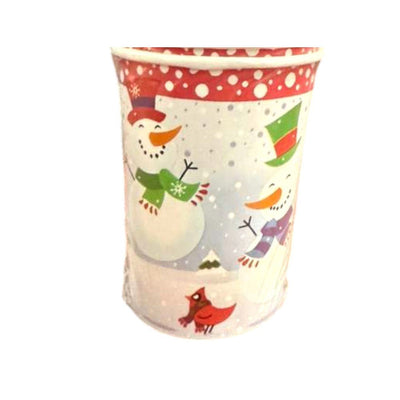 9" Cups - Snowman Glee (8ct) - Unique - Premium Party Distribution
