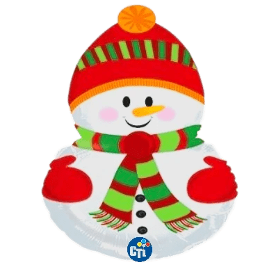 9" Cute Snowman - Premium Party Distribution