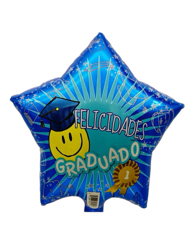 9" Felicidades Graduado Cap & Honnor Ribbon 25ct - Premium Party Distribution
