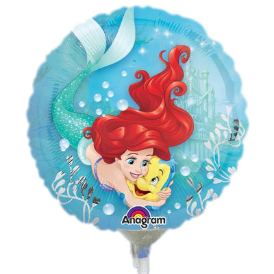 9" Foil Balloon - Ariel Dream Big - Premium Party Distribution