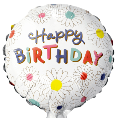 9" Happy Birthday Daisies - Premium Party Distribution