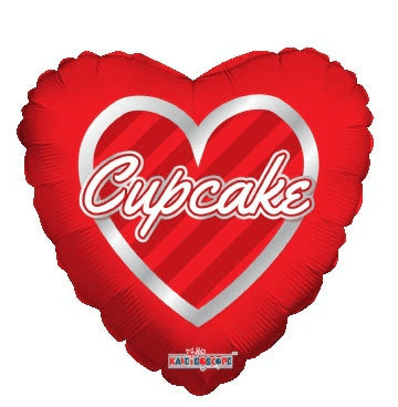 9" Heart - Cupcake - Premium Party Distribution