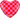 9" Heart Red & Pink Checker - Premium Party Distribution