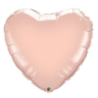 9" Heart - Rose Gold (25ct) - Premium Party Distribution