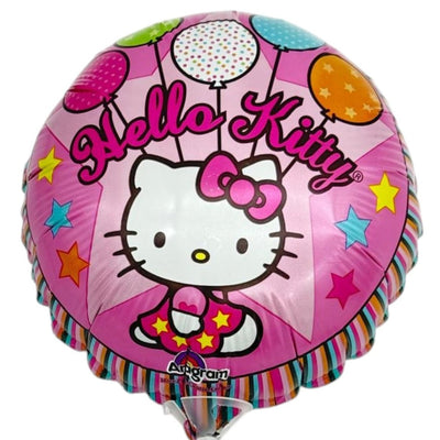 9" Hello Kitty - Balloons & Stars - Premium Party Distribution