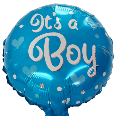 9" It's A Boy - Blue - Premium Party Distribution