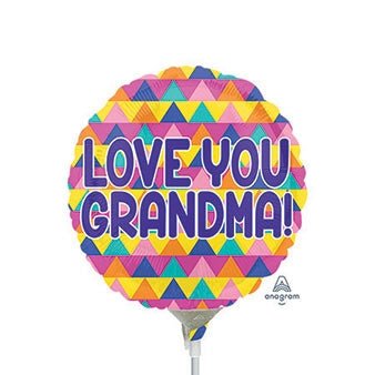 9" Love You Grandma (10ct) - Premium Party Distribution