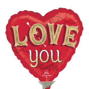 9" Love You - Just my Type (25ct) - Premium Party Distribution
